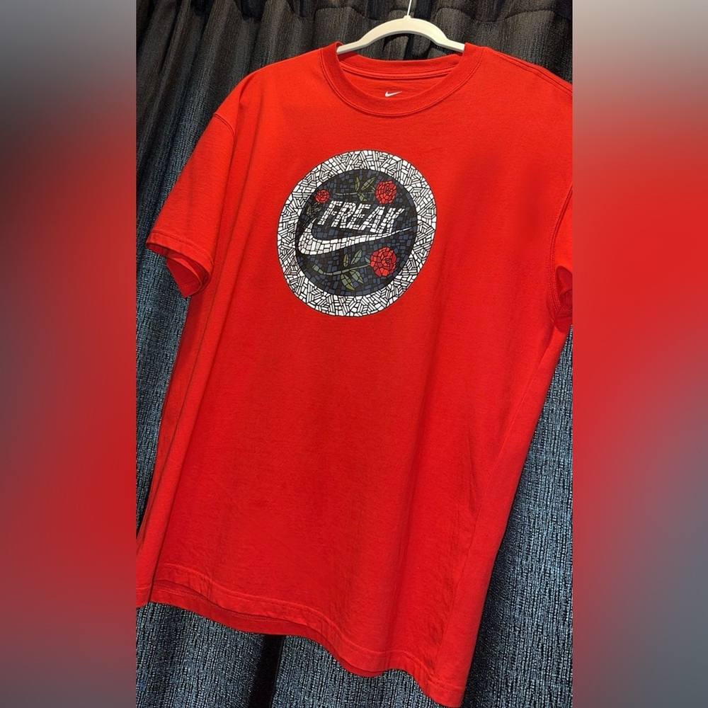 Nike x Giannis Red Freak T Shirt